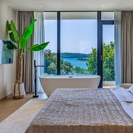 Brand New Design With Sea View Villa Pomer
