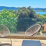 Brand New Design With Heated Pool And Sea View Villa Pomer