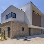 Brand New Design With Heated Pool And Sea View Villa Pomer